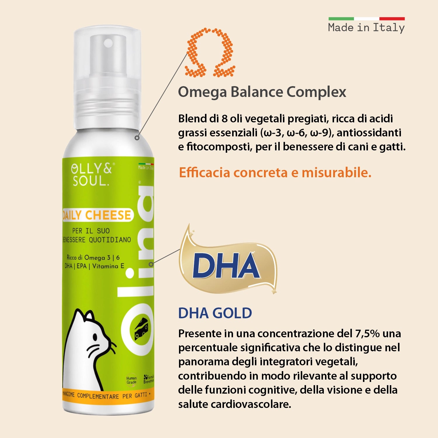 Olina Daily Cheese Gatto
