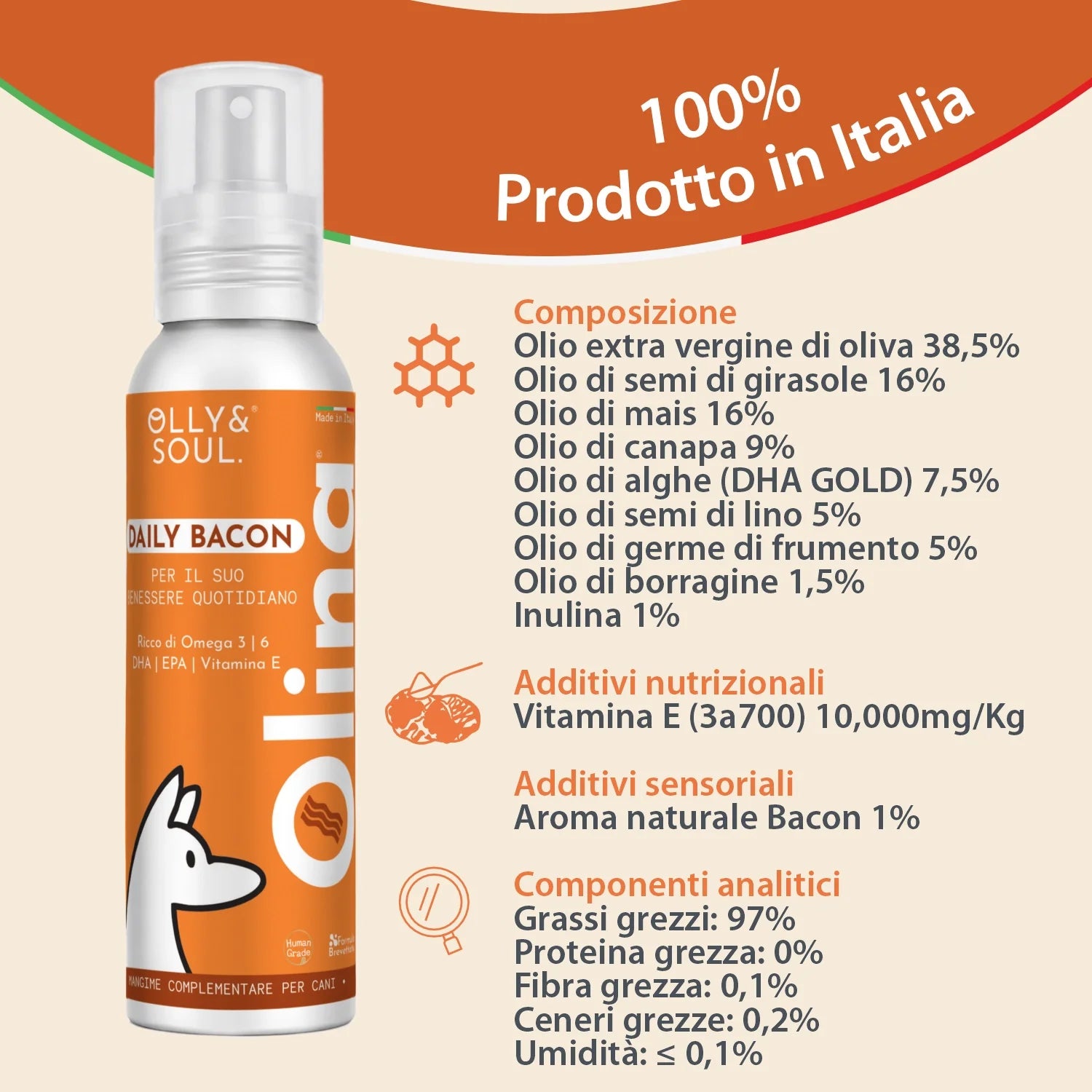 Olina Daily Bacon Cane