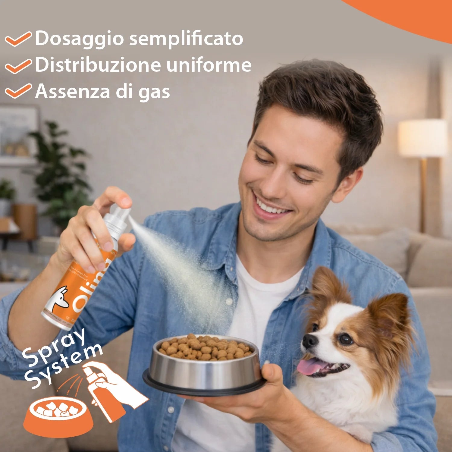 Olina Daily Salmon Cane